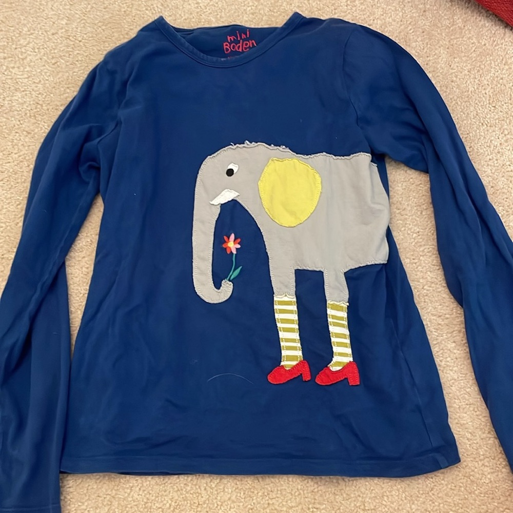 Mini boden tops size 11-12yrs